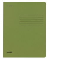 Dosar carton color plic A4, 250 g/mp Falken, verde