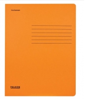Dosar carton color plic A4, 250 g/mp Falken, portocaliu