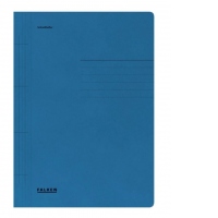 Dosar carton color cu sina A4, 250 g/mp, Falken albastru