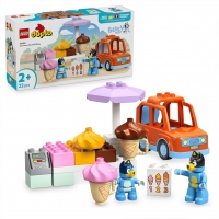 LEGO DUPLO - Vizita cu Bluey la furgoneta de inghetata - 10458