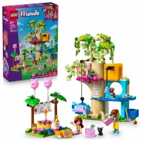 LEGO Friends - Petrecere de ziua de nastere a pisicii si casuta in copac - 42666
