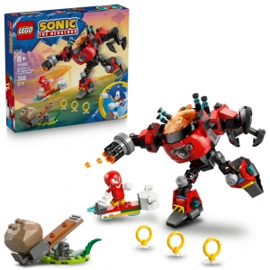 LEGO Sonic the Hedgehog - Knuckles vs. Dr. Eggman si robotul Egg Crusher - 77005