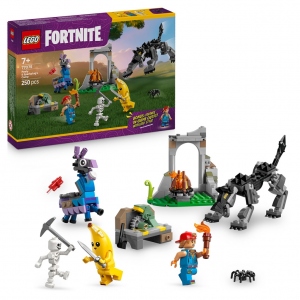 LEGO FORTNITE - Tabara lui Peely si Sparkplug - 77075