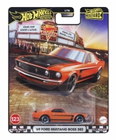 Hot Wheels Premium Boulevard Masinuta Metalica Ford Mustang Boss 302 69 Scara 1:64