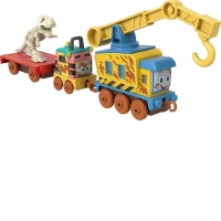 Thomas Locomotiva cu Vagon Push Along Dino