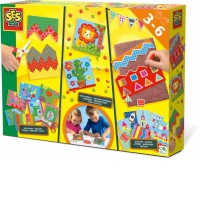 Set creativ-Invat sa Tai, sa Creez Mozaicuri si sa Perforez