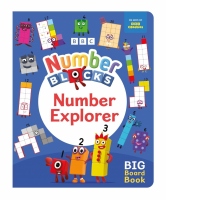 Carte cu activitati Numberblocks - Exploram numerele