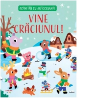 Vine Craciunul! Activitati cu autocolante