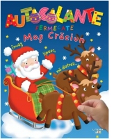 Autocolante fermecate. Mos Craciun