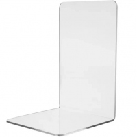 Set 6 suporti Bookend pentru carti, transparenti