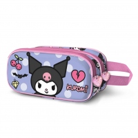Penar oval dublu Sanrio Kuromi Rebel 3D
