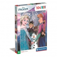 Puzzle Clementoni Disney Frozen: tinandu-se de Mana 104 piese