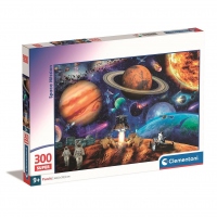 Puzzle Clementoni Planete: Misiune Spatiala 300 piese