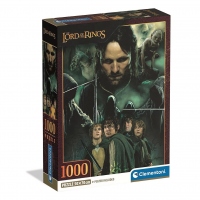 Puzzle Clementoni Stapanul Inelelor: Aragorn si Hobbitii 1000 piese