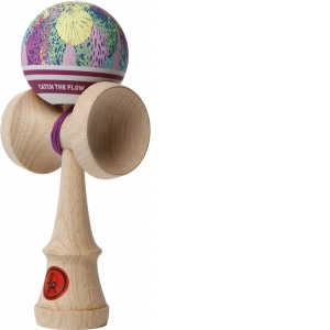 Joc de indemanare Kendama Europe Record Plus - Liquid Love Grip