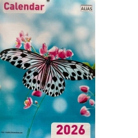 Calendar fluturi 16 file 2026