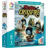 Joc Smart Games, Pirates Crossfire. Joc de logica cu 80 de provocari (editie limba romana)