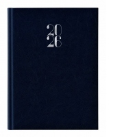 Agenda Artilux A4 datata, hartie ivory, coperta albastru