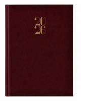 Agenda Artilux A4 datata, hartie ivory, coperta maro