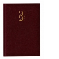 Agenda Artilux A5 datata, hartie ivory, coperta maro