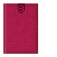Agenda Dakota A5 datata, hartie ivory, coperta fuchsia