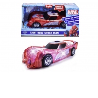 Jada Marvel Masinuta Light Hero Spider Man cu Sunete si Lumini Scara 1:32