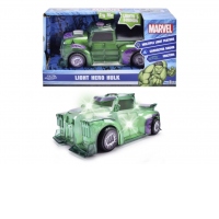 Jada Marvel Masinuta Light Hero Hulk cu Sunete si Lumini Scara 1:32