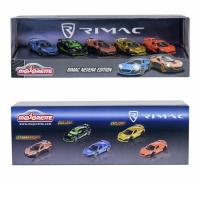 Majorette Set 5 Masinute Rimac Nevera Edition Giftpack