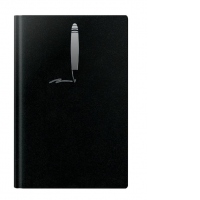 Agenda nedatata Maiori, format A5, 224 pagini, culoare negru