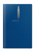 Agenda nedatata Balacron, format A5, 224 pagini, culoare albastru deschis