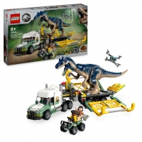 LEGO Jurassic World - Misiunea ”Dinozaur”: Camion de transport pentru un Allosaurus - 76966