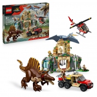 LEGO Jurassic World - Misiune aeriana cu Spinosaurus si Quetzalcoatlus - 76976