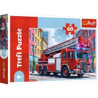 Puzzle Trefl 60 Masina de Pompieri