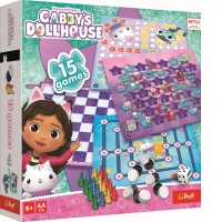 Trefl Gabbys Dollhouse Set 15 Jocuri Clasice