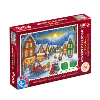Puzzle 500 piese Advent Calendar 1