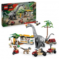 LEGO Jurassic World - Misiune de urmarire a unui Velociraptor si a unui Titanosaurus - 76973