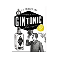 Magnet 6x8 cm Gin tonic