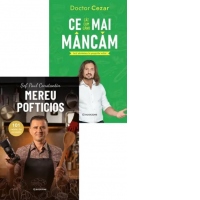 Pachet Poftiti la masa: 1. Mereu pofticios. 101 retete de poveste; 2. Ce mai mancam. Ia-ti sanatatea in propriile maini