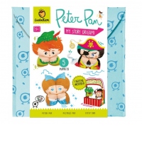 Set de Teatru de Papusi Origami - Aventurile lui Peter Pan, +5 ani, Ludattica