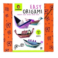 Set Origami incepatori - Barcute, Ludattica, 4-5 ani +