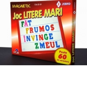 Joc magnetic Litere mari