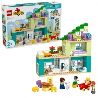 LEGO DUPLO - Casa moderna de familie 3 în 1, cu figurine - 10470