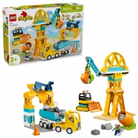 LEGO DUPLO - Santier si vehicule de constructii 3 în 1 - 10476
