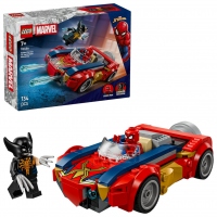 LEGO Marvel Super Heroes - Omul Paianjen in masina vs Wolverine venomizat - 76336