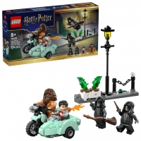 LEGO Harry Potter - Hagrid si Harry in fuga de pe Aleea Boschetelor - 76459