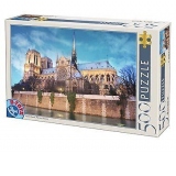 Puzzle 500 piese Peisaje de zi - Notre Dame, Paris