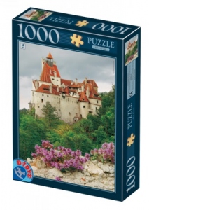 Puzzle 1000 piese - Imagini din Romania - Castelul Bran ziua