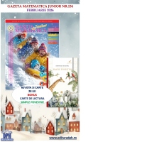 Gazeta Matematica Junior nr. 154, Februarie 2026 (Bonus: Carte de lectura Simple povestiri de Rudyard Kipling)