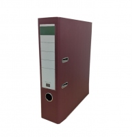 Biblioraft A4 75 mm PP/PP NN, grena (20 buc/cutie)
