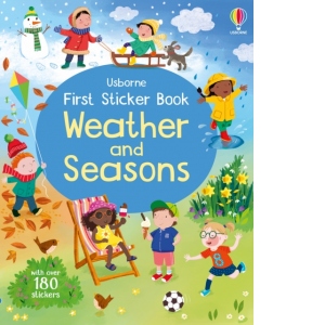 First Sticker Book Weather and Seasons